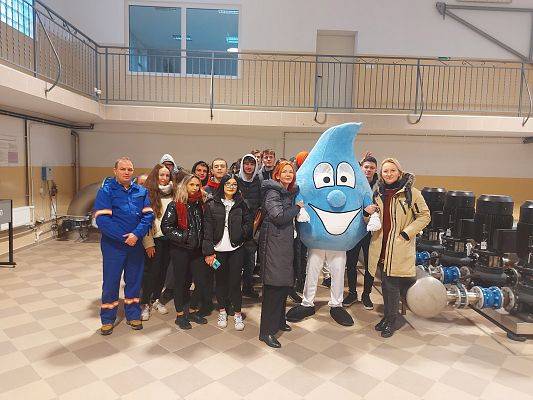 Grafika 1: Dni otwarte na Stacji Uzdatniania Wody.