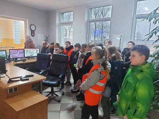 Grafika 12: Dni otwarte na Stacji Uzdatniania Wody.