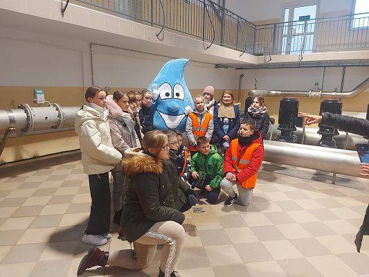 Grafika 13: Dni otwarte na Stacji Uzdatniania Wody.